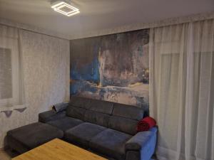 Posezení v ubytování Ferienwohnung in Feldkirchen Dagmar und Christian!