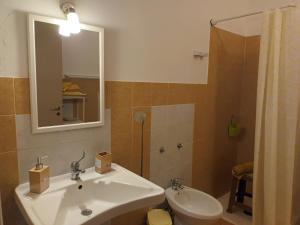 Koupelna v ubytování B&B Villa Pia