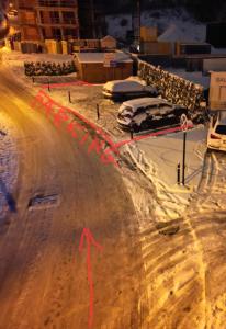 Kacperek w centrum Willowa 4A v zime