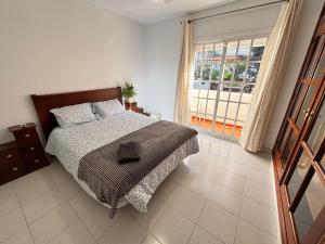 Łóżko lub łóżka w pokoju w obiekcie Villa Casa Vega Fuengirola