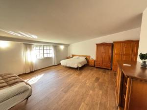 Łóżko lub łóżka w pokoju w obiekcie Villa Casa Vega Fuengirola