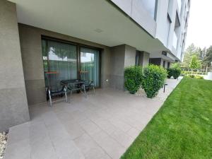 Vonkajšia záhrada v ubytovaní Beach&Pool