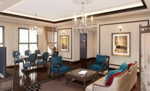 Un lugar para sentarse en Hotel Công Tử Bạc Liêu