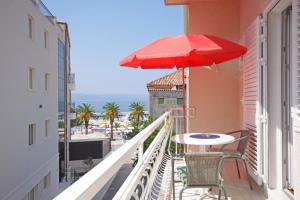 En balkon eller terrasse på Villa Antonia