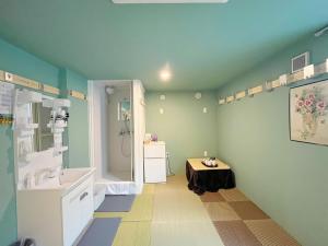 Koupelna v ubytování Hananosato Hotel 池袋本店 + 37 fotografií