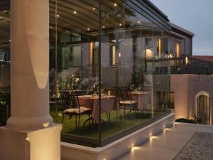 Balkón nebo terasa v ubytování Domus Blanc Boutique Hotel