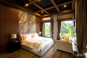 Postel nebo postele na pokoji v ubytování Likha Wellness Resort + 57 fotografií