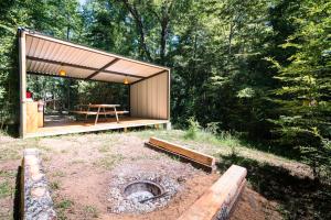 Aed väljaspool majutusasutust Glamping Dos Rios
