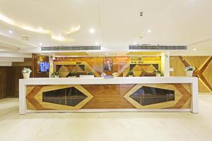 Vstupní hala nebo recepce v ubytování Hotel Aman Imperial Just a Minute Away From New Delhi Railway Station and Connaught place