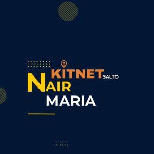 a sign for a nirir nar marina at Loft 14 espaço inteiro segundo andar com ar condicionado e garagem in Salto