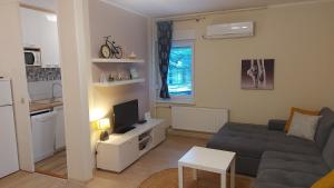 Dapur atau dapur kecil di Apartment Alex