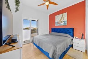 Postel nebo postele na pokoji v ubytování Sea View Penthouse Istra + 36 fotografií