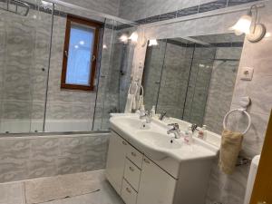 Koupelna v ubytování Csók Apartmanház + 37 fotografií