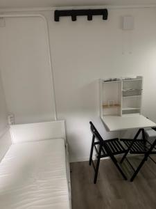 Kuchyň nebo kuchyňský kout v ubytování Apartment with terrace Nasinge 4F