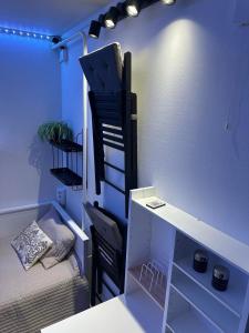 Postel nebo postele na pokoji v ubytování Apartment with terrace Nasinge 4F