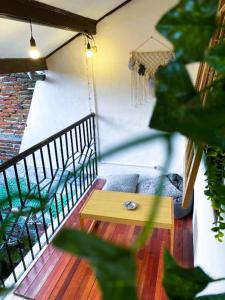 מרפסת או טרסה ב-Zzz Hostel Ijen