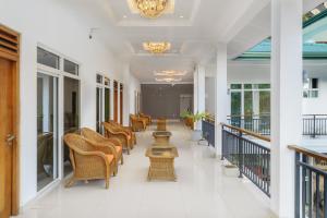 Area soggiorno di Hotel Travellers Nest Kandy