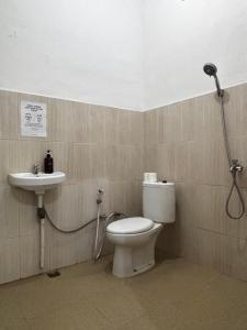 Koupelna v ubytování Zzz Hostel Ijen