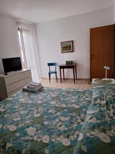 TV a/nebo společenská místnost v ubytování Appartamento Medán