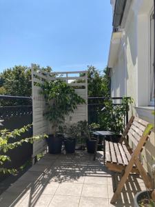 Balkón alebo terasa v ubytovaní Apartament Argo