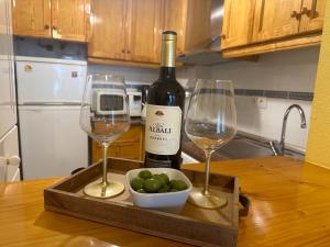 Apartament Montana italokat is kínál