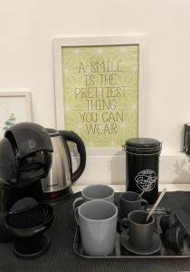Coffee and tea making facilities at N° 1 Flat Airport