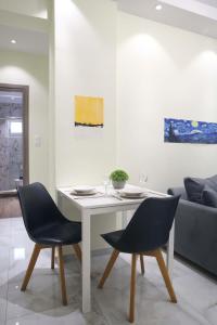 Χώρος καθιστικού στο #5 Ioanna Apartments