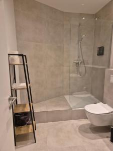Koupelna v ubytování Archipel - nahe Hamburg-Smart TV-neu renoviert + 19 fotografií