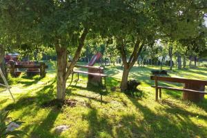 Zahrada ubytování Cozy bungalow in Brinjani with garden view 30 m²