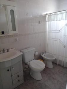 Koupelna v ubytování La Rosa