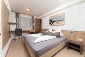 Posteľ alebo postele v izbe v ubytovaní Appartement Gehörde-Sölden inklusive Summercard