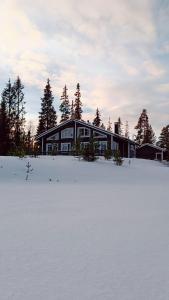 RUKA, RiversideVilla with Sauna, Fireplace, Terrace, Wifi, Aurora, Swimming om vinteren