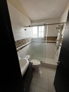 Koupelna v ubytování Chester´s B&B