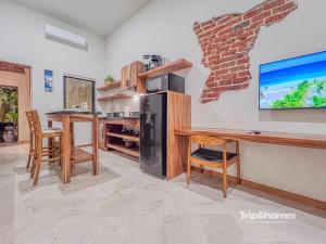 Kuchyň nebo kuchyňský kout v ubytování Hotel Casa Coronel