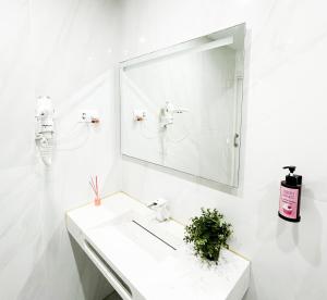 Koupelna v ubytování La Placita Boutique Centro