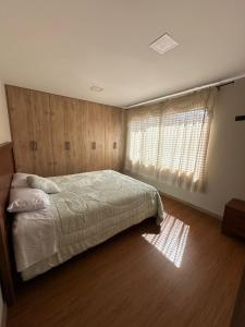 Ένα ή περισσότερα κρεβάτια σε δωμάτιο στο Casa nueva, acogedora, ideal para familias