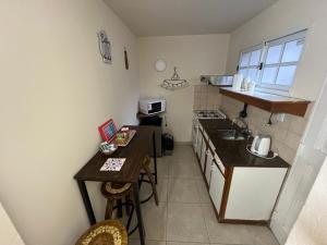 Kuchyň nebo kuchyňský kout v ubytování Chacras de Coria Centro Apart