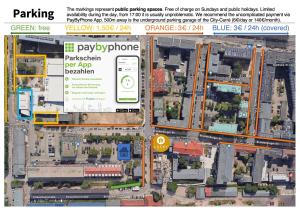 a map of the proposed redevelopment of the green freeway at LS01 Deluxe Apartment, voll ausgestattet, zentral, groß in Magdeburg