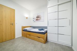 Postel nebo postele na pokoji v ubytování Apartmány Volavka 1