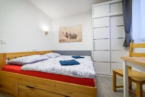 Postel nebo postele na pokoji v ubytování Apartmány Volavka 1