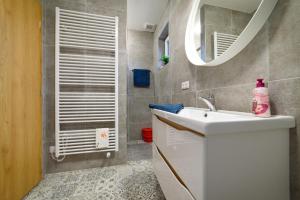 Koupelna v ubytování Apartmány Volavka 1