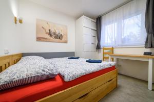 Postel nebo postele na pokoji v ubytování Apartmány Volavka 1 + 19 fotografií
