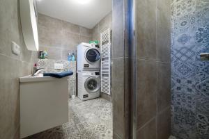 Koupelna v ubytování Apartmány Volavka 1