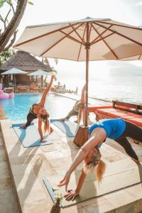 Gæster der bor på Luxury Beachfront Relaxation at The Villas North Bali