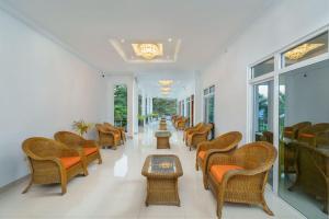 Area soggiorno di Hotel Travellers Nest Kandy