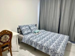 Postel nebo postele na pokoji v ubytování super chambre