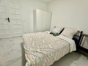 Postel nebo postele na pokoji v ubytování super chambre