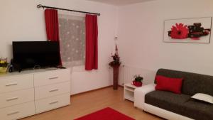 Telewizja i/lub zestaw kina domowego w obiekcie Sofias Apartment