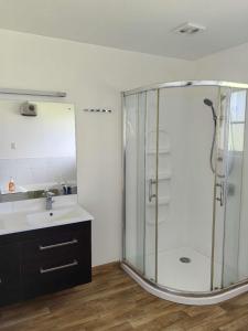 Koupelna v ubytování Cozy 安逸舒适小屋