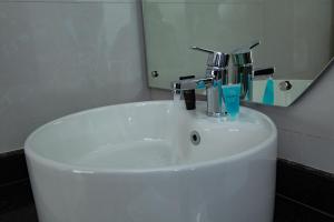 חדר רחצה ב-Hotel Dashain